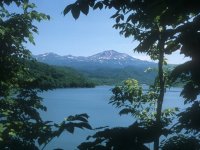 中別湖からの旭岳(PEN-FT)